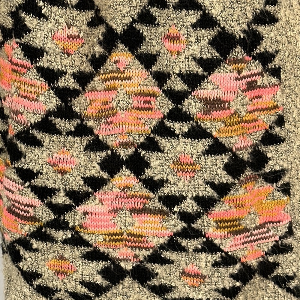 No Boundaries Open Front Retro /Boho Cardigan Swe… - image 4